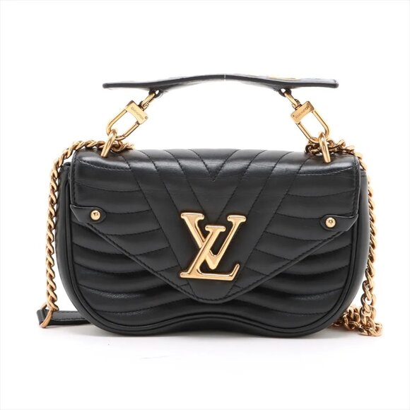 Louis Vuitton Handbags - Louis Vuitton New Wave Chain Bag MM M51498 NZ2178 Black